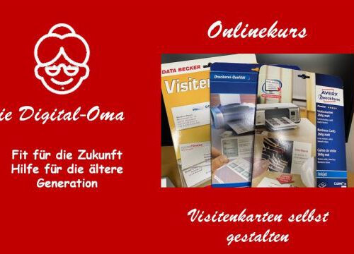 Visitenkarten selbst gestalten