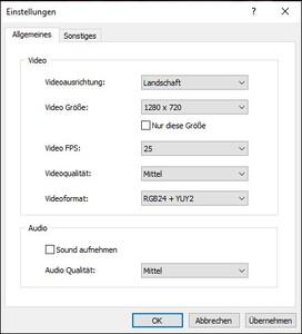 Einstellungen anpassen