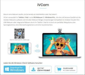 iVCam für Windows
