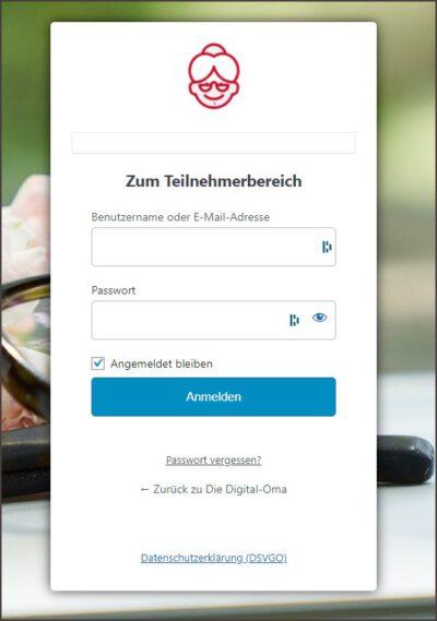 Login-Formular