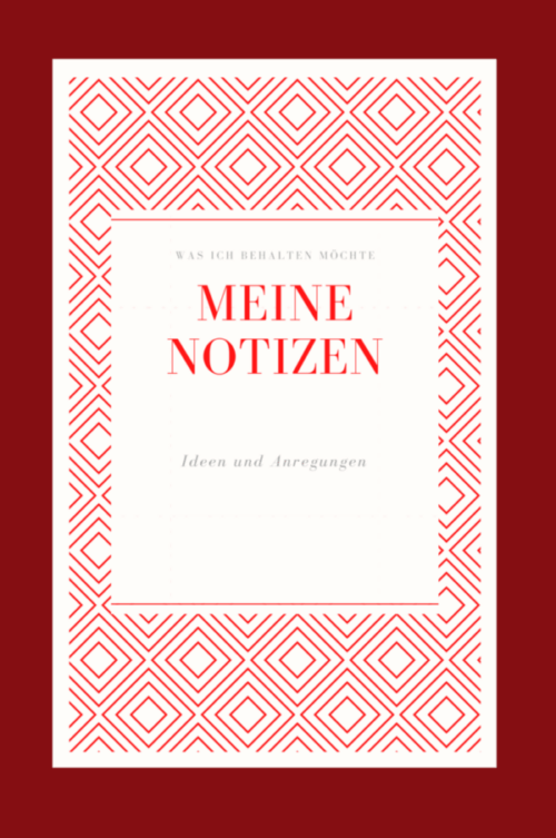 Halten Sie fest, was Sie nicht vergessen möchten