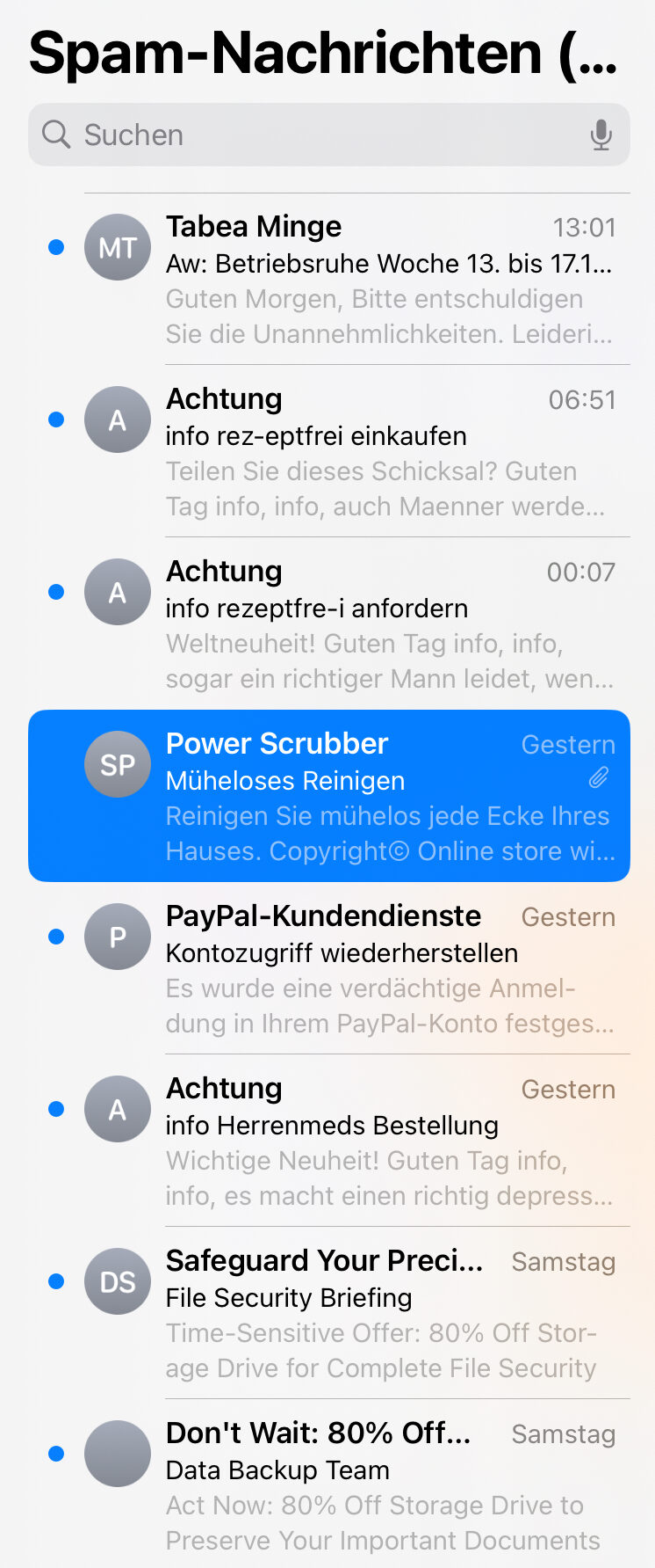Phishing-Mails