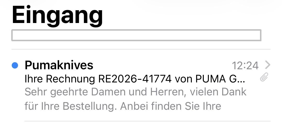 Phishing-Mail Rechnung