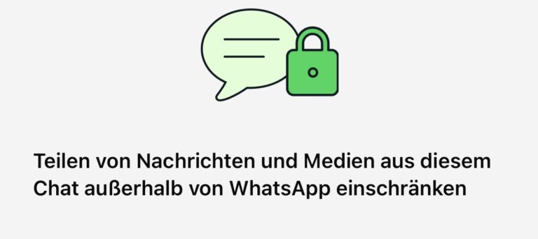 Erweiterte Datenschutzeinstellungen im WhatsApp