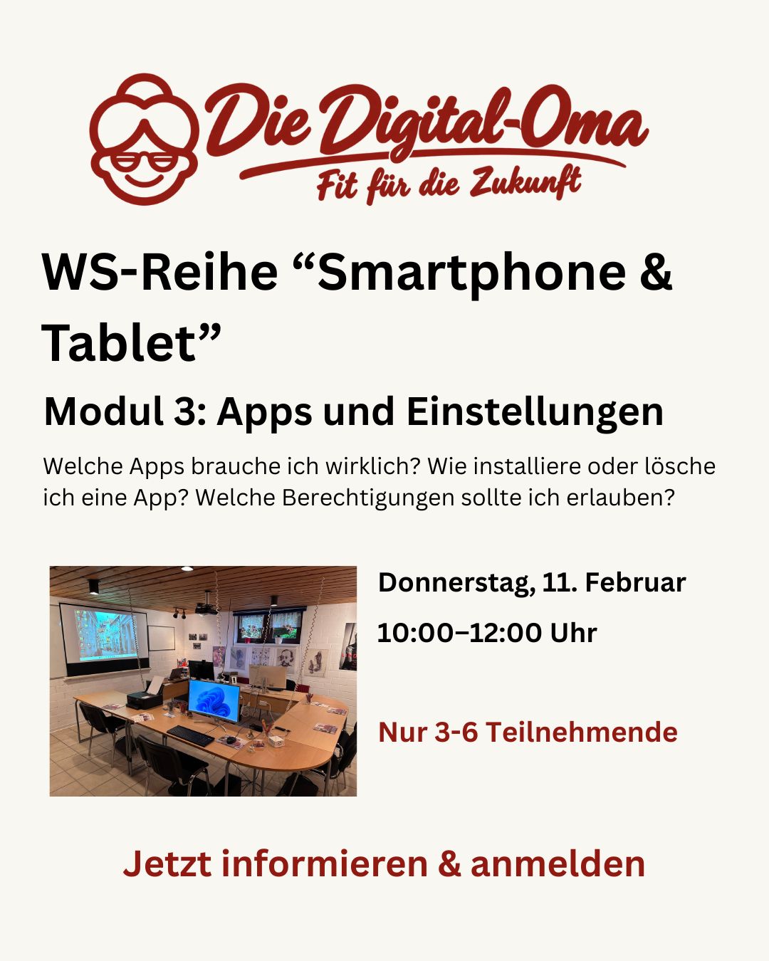 Smartphone & Tablet - Schritt für Schritt sicher werden - Modul 3