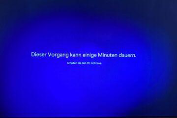 Update auf Windows 11 klappt
